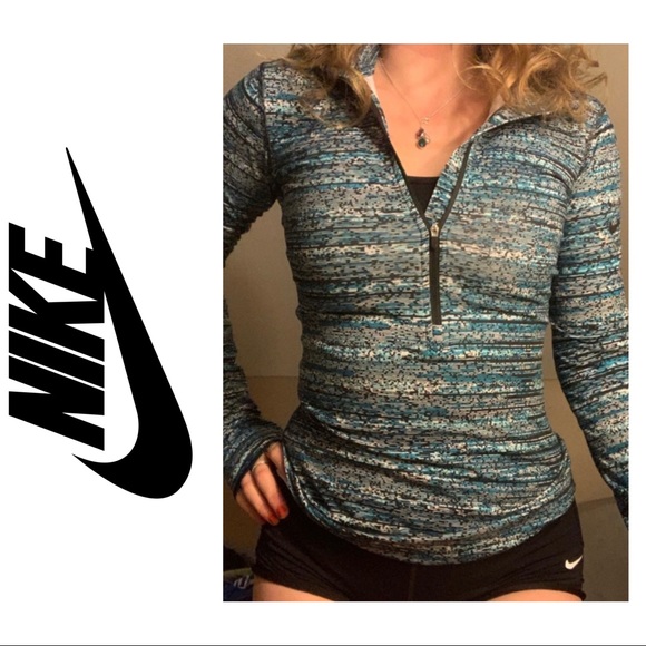 Nike Dri-Fit Fleece Quarter Zip - Picture 1 of 16
